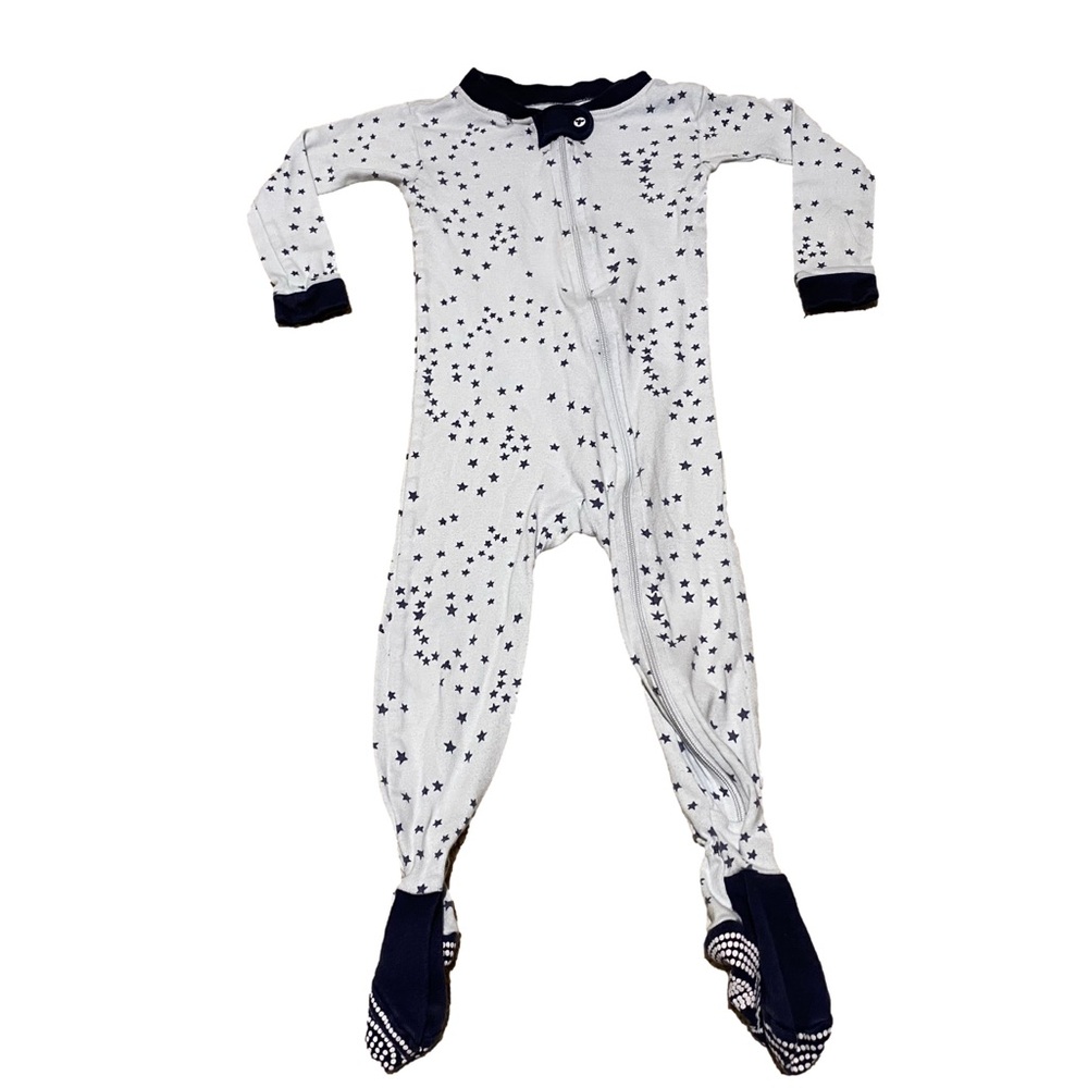 4/$20 Burt’s Bees Baby 18 m Romper Sleeper Pyjamas Toddler Boy Clothing Outfit 🛑